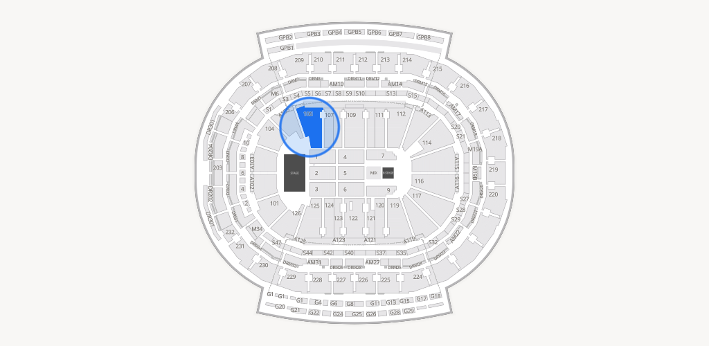 Little Caesars Arena Seating Chart