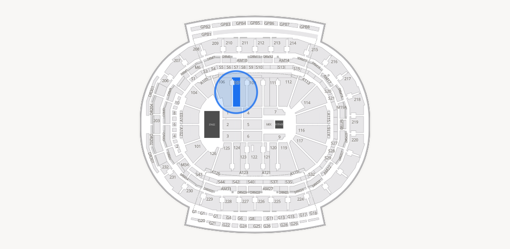 Little Caesars Arena Seating Chart