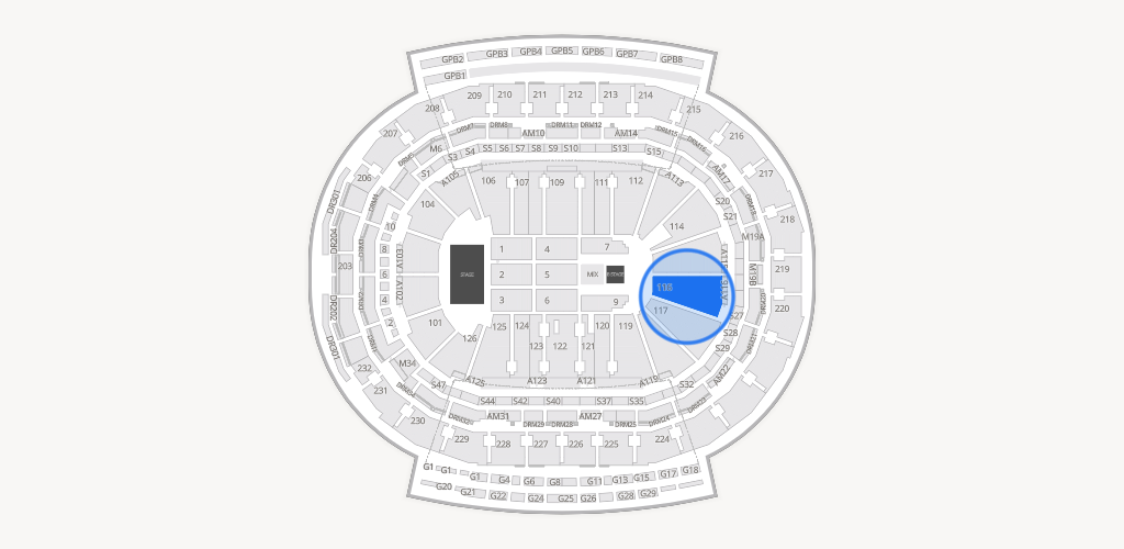 Little Caesars Arena Seating Chart