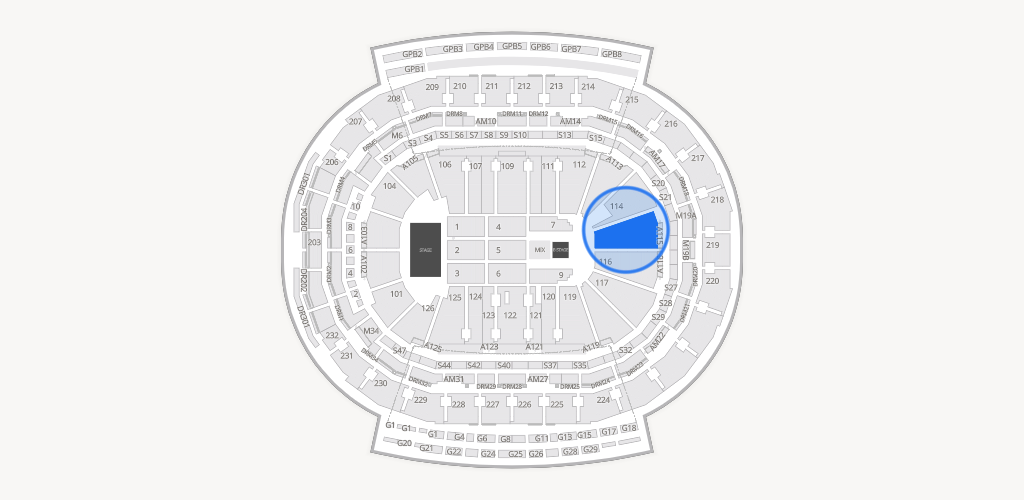 Little Caesars Arena Seating Chart