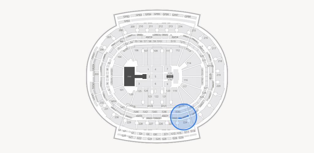Little Caesars Arena Seating Chart