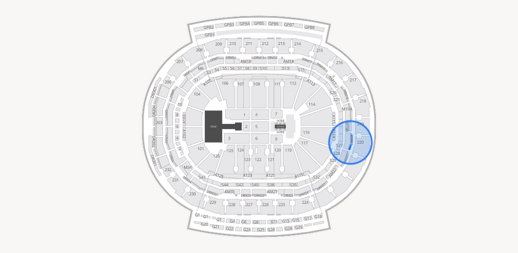 Little Caesars Arena Seating Chart