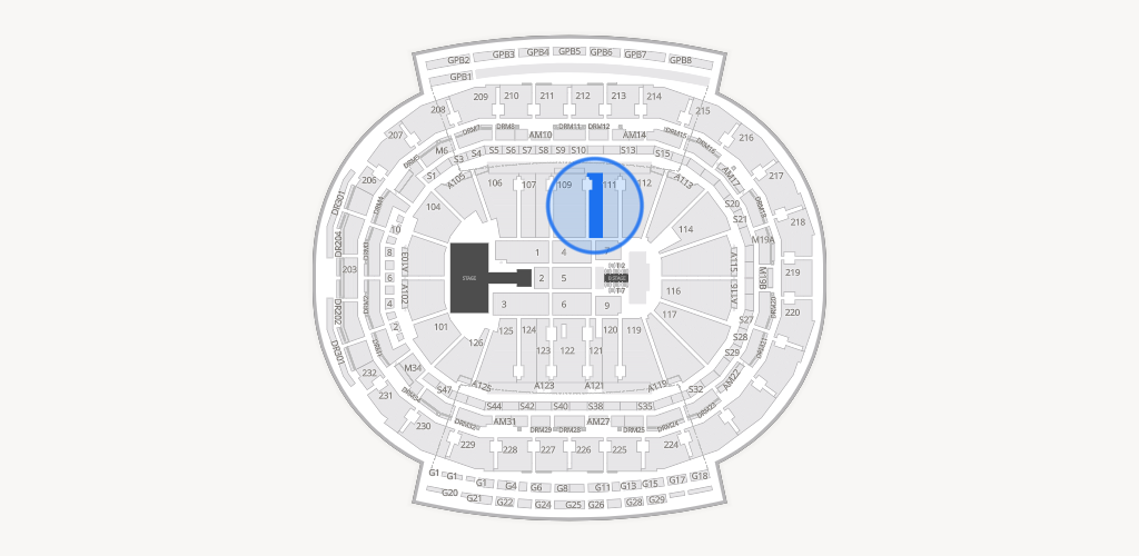 Little Caesars Arena Seating Chart