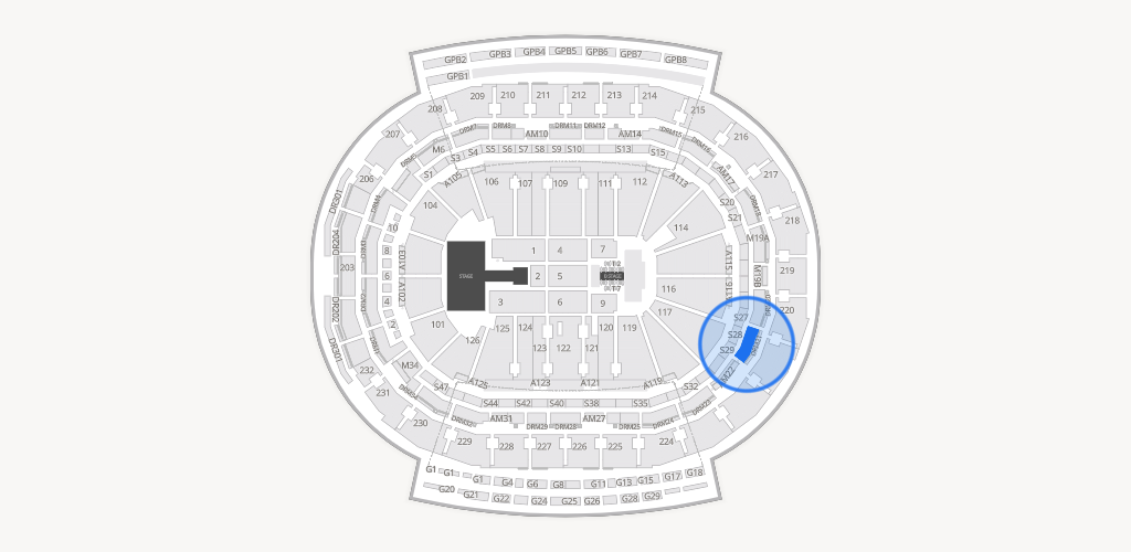 Little Caesars Arena Seating Chart