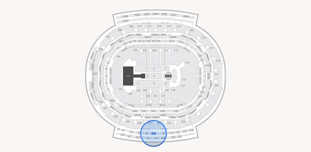 Little Caesars Arena Seating Chart