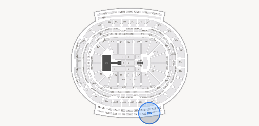 Little Caesars Arena Seating Chart