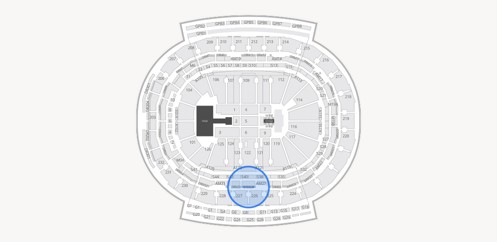 Little Caesars Arena Seating Chart