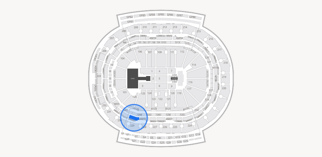 Little Caesars Arena Seating Chart