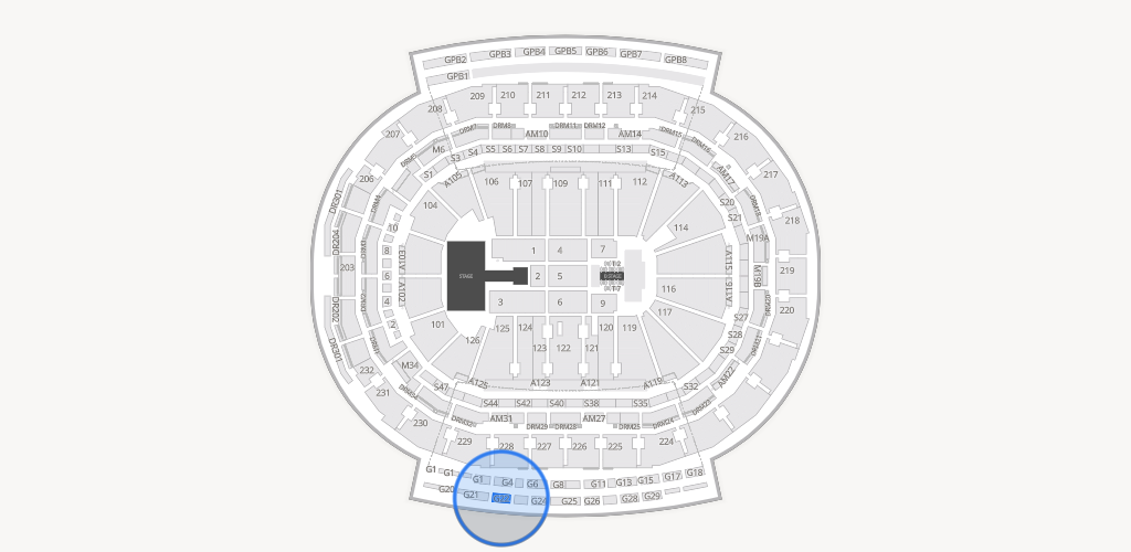 Little Caesars Arena Seating Chart