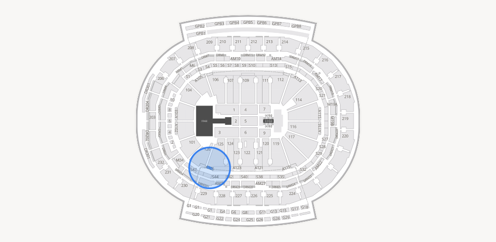 Little Caesars Arena Seating Chart