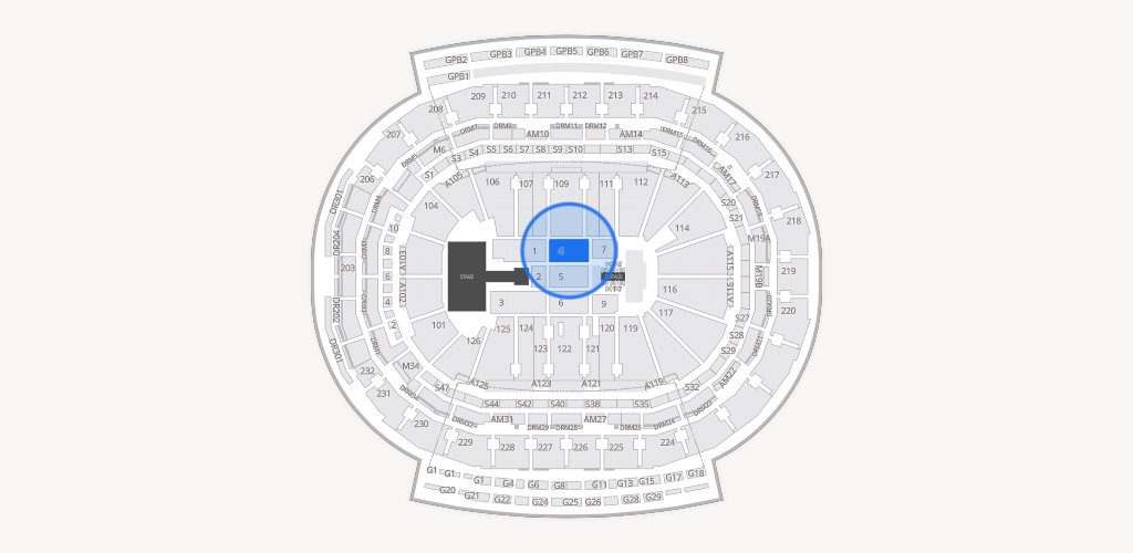Little Caesars Arena Seating Chart