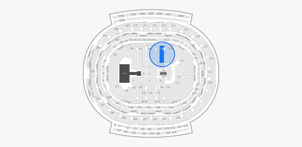 Little Caesars Arena Seating Chart