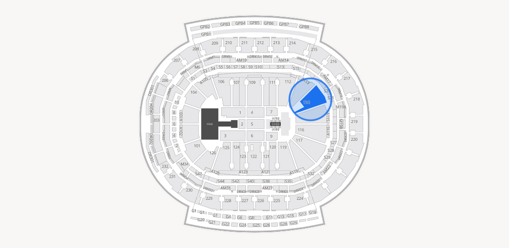 Little Caesars Arena Seating Chart