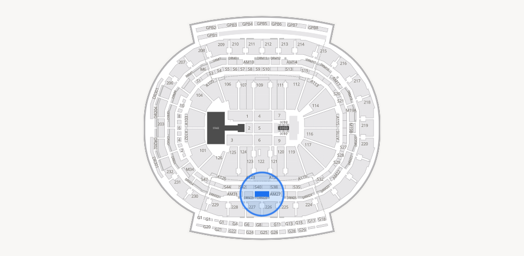 Little Caesars Arena Seating Chart