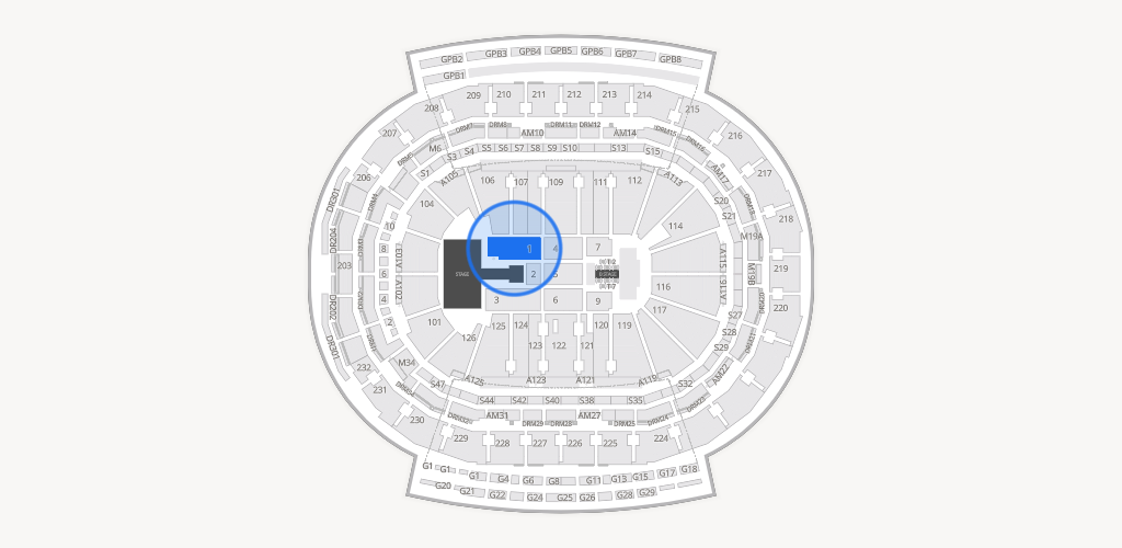 Little Caesars Arena Seating Chart