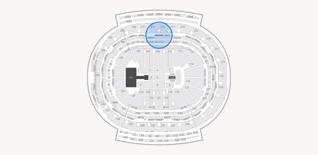 Little Caesars Arena Seating Chart
