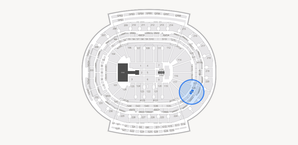 Little Caesars Arena Seating Chart