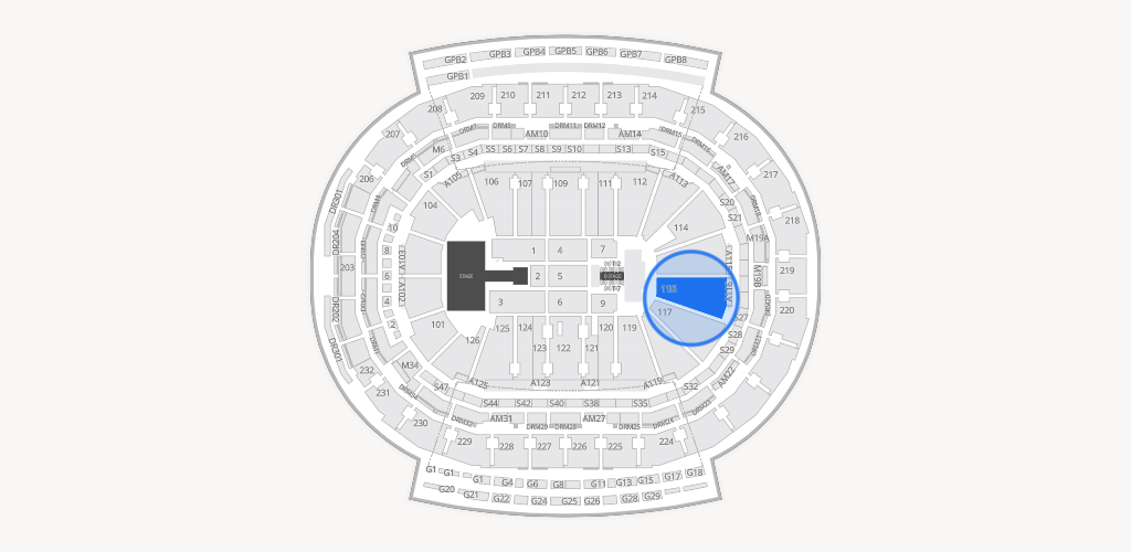 Little Caesars Arena Seating Chart