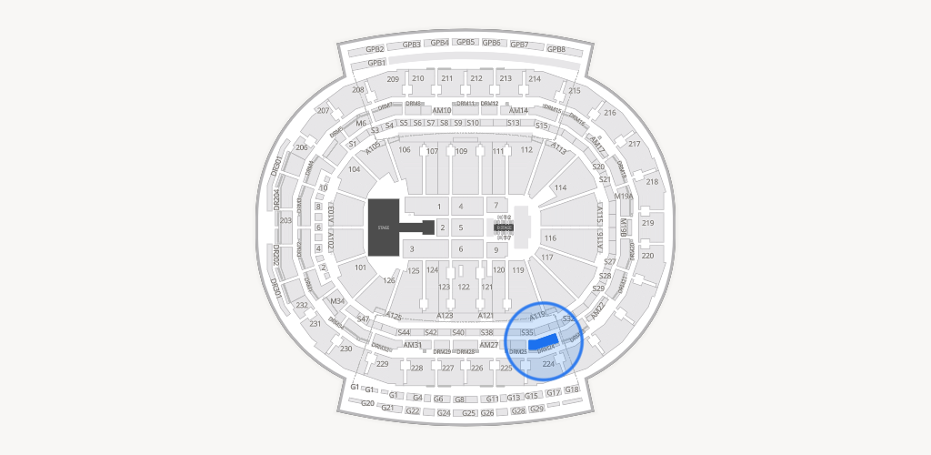 Little Caesars Arena Seating Chart