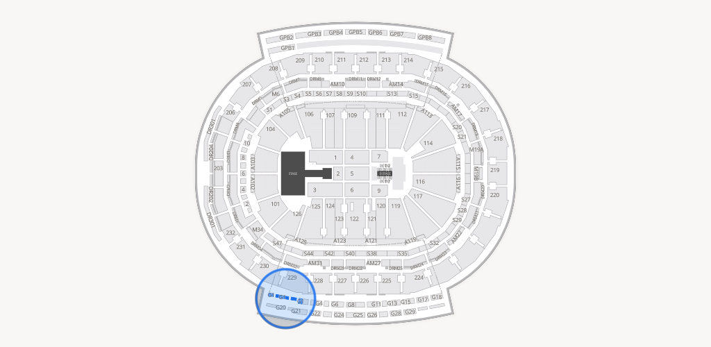 Little Caesars Arena Seating Chart