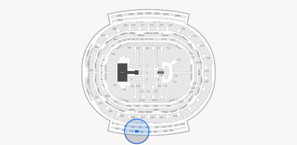 Little Caesars Arena Seating Chart