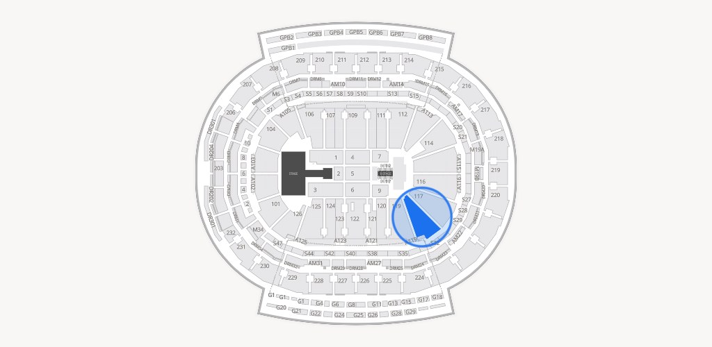 Little Caesars Arena Seating Chart