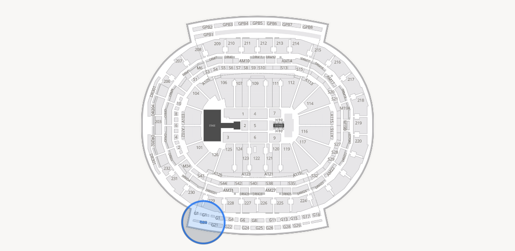 Little Caesars Arena Seating Chart