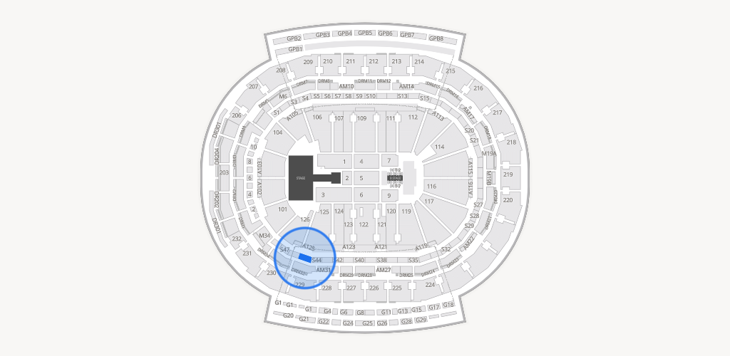 Little Caesars Arena Seating Chart