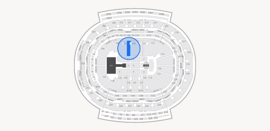 Little Caesars Arena Seating Chart