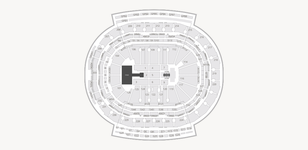Little Caesars Arena Seating Chart