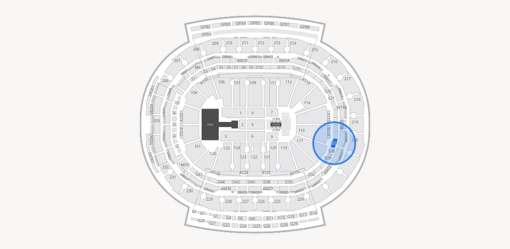 Little Caesars Arena Seating Chart