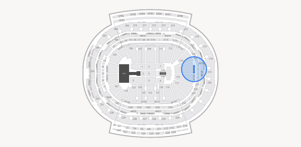 Little Caesars Arena Seating Chart