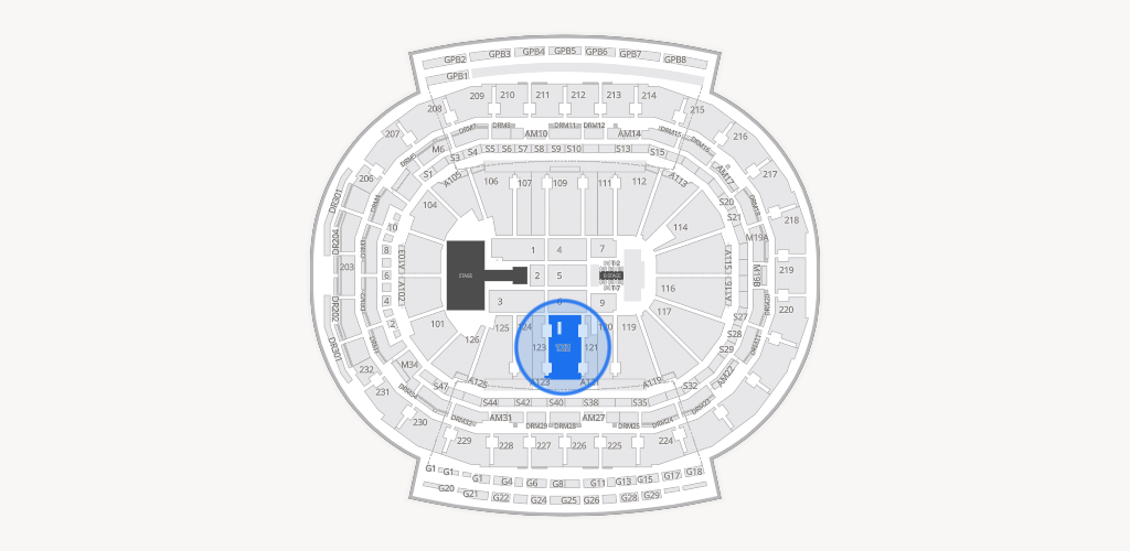 Little Caesars Arena Seating Chart