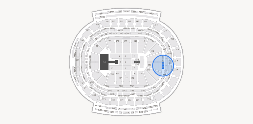 Little Caesars Arena Seating Chart