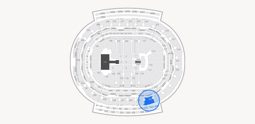 Little Caesars Arena Seating Chart