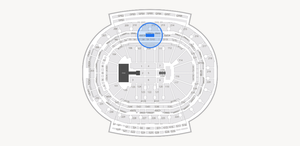 Little Caesars Arena Seating Chart
