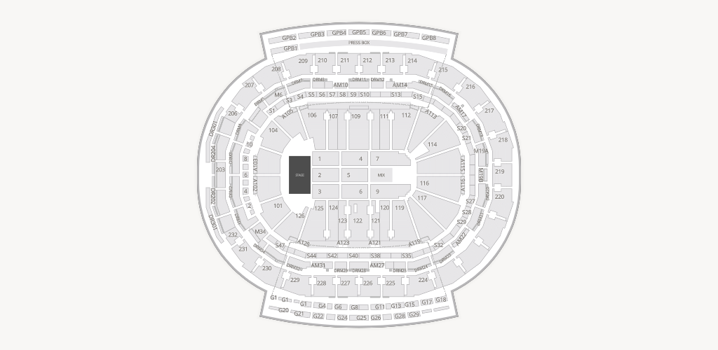 Little Caesars Arena Seating Chart