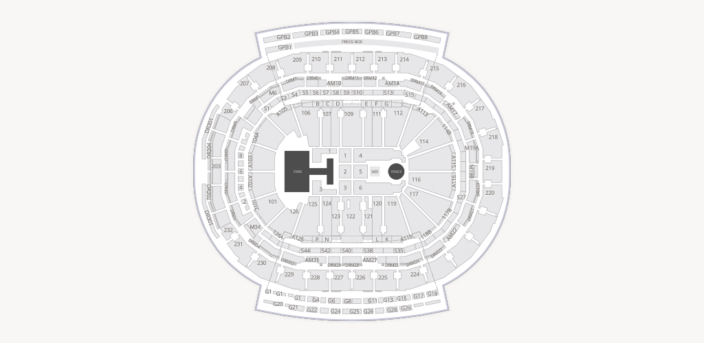 Little Caesars Arena Seating Chart