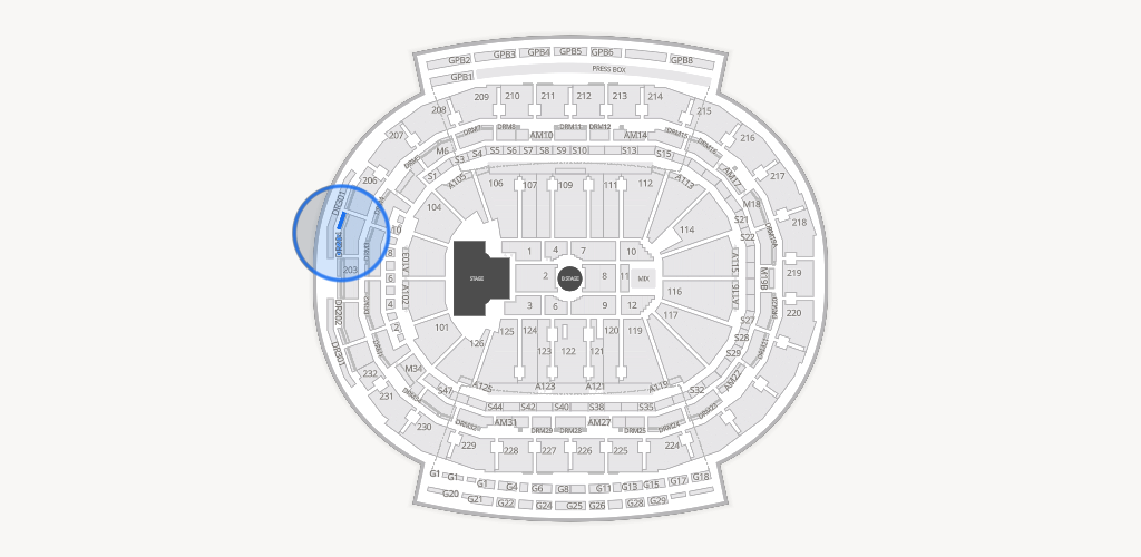 Little Caesars Arena Seating Chart