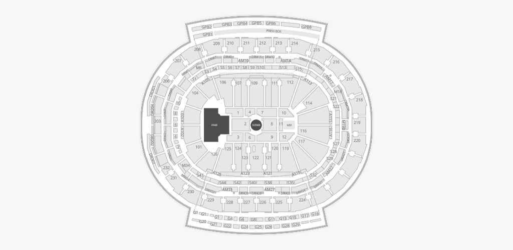 Little Caesars Arena Seating Chart