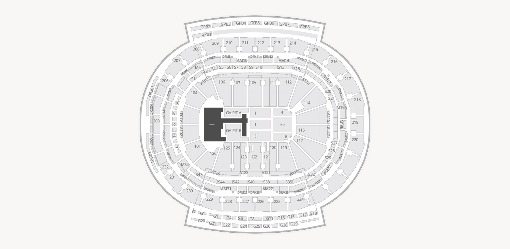 Little Caesars Arena Seating Chart