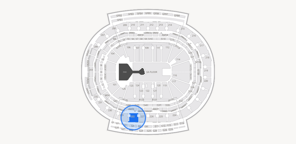 Little Caesars Arena Seating Chart