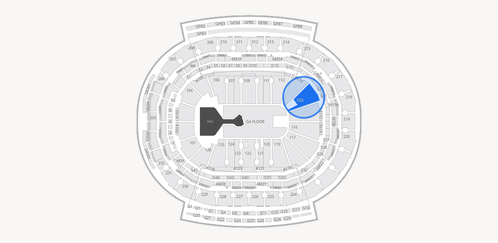 Little Caesars Arena Seating Chart