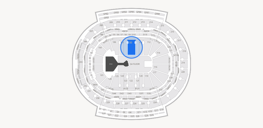 Little Caesars Arena Seating Chart