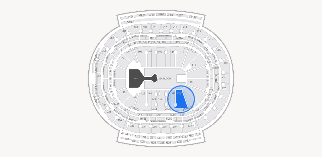 Little Caesars Arena Seating Chart