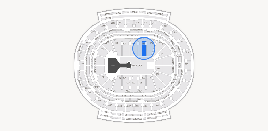 Little Caesars Arena Seating Chart