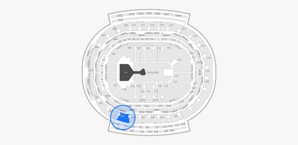 Little Caesars Arena Seating Chart