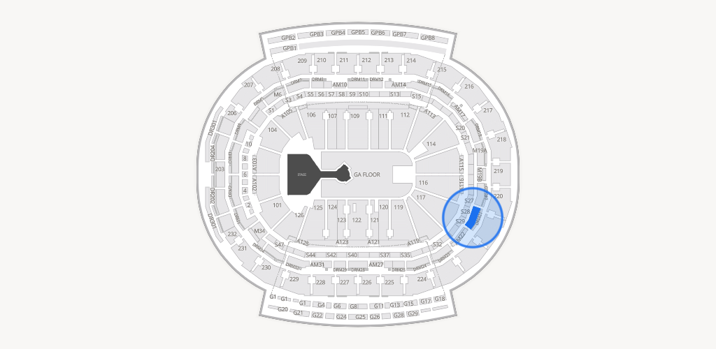 Little Caesars Arena Seating Chart