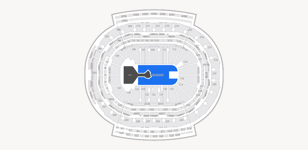 Little Caesars Arena Seating Chart