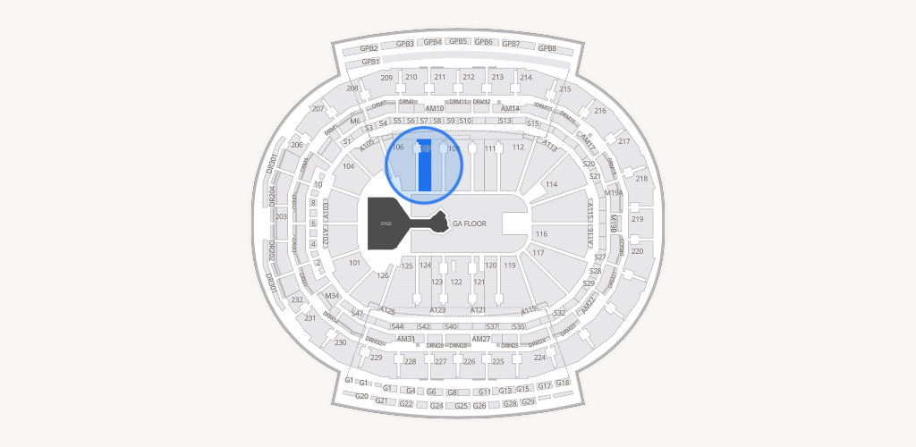 Little Caesars Arena Seating Chart